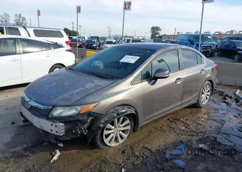 2012 Honda Civic Ex from USA, damaged, VIN 2HGFB2F87CH526009